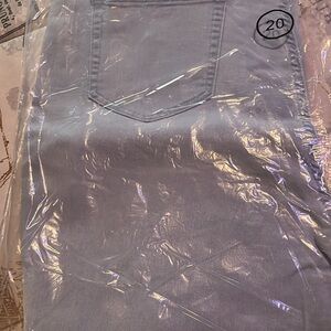 Fashion Nova High Rise Jeans - Light Blue